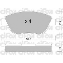 CIFAM                                822-322-1, Nenurodytas gamintojas, 822-322-1, auto detalė