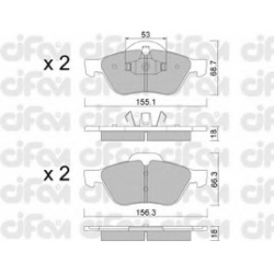 CIFAM                                822-335-0, Nenurodytas gamintojas, 822-335-0, auto detalė