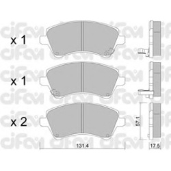 CIFAM                                822-446-0, Nenurodytas gamintojas, 822-446-0, auto detalė