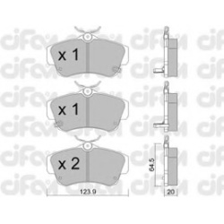 CIFAM                                822-521-0, Nenurodytas gamintojas, 822-521-0, auto detalė