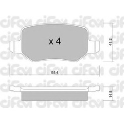 CIFAM                                822-565-0, Nenurodytas gamintojas, 822-565-0, auto detalė