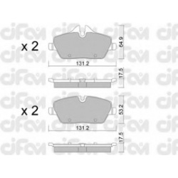CIFAM                                822-664-0, Nenurodytas gamintojas, 822-664-0, auto detalė