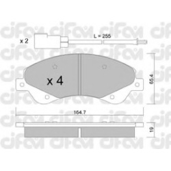 CIFAM                                822-679-0, Nenurodytas gamintojas, 822-679-0, auto detalė