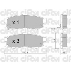 CIFAM                                822-735-0, Nenurodytas gamintojas, 822-735-0, auto detalė