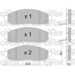 CIFAM                                822-743-0, Nenurodytas gamintojas, 822-743-0, auto detalė