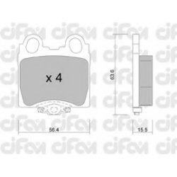 CIFAM                                822-758-0, Nenurodytas gamintojas, 822-758-0, auto detalė