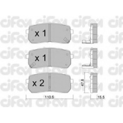 CIFAM                                822-786-0, Nenurodytas gamintojas, 822-786-0, auto detalė