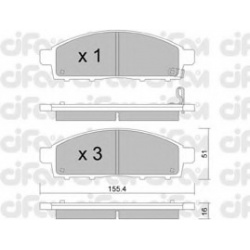 CIFAM                                822-791-0, Nenurodytas gamintojas, 822-791-0, auto detalė