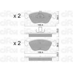 CIFAM                                822-832-0, Nenurodytas gamintojas, 822-832-0, auto detalė