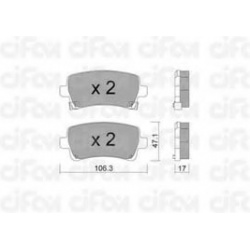CIFAM                                822-844-0, Nenurodytas gamintojas, 822-844-0, auto detalė