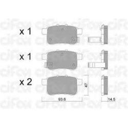 CIFAM                                822-868-0, Nenurodytas gamintojas, 822-868-0, auto detalė