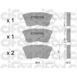 CIFAM                                822-886-1, Nenurodytas gamintojas, 822-886-1, auto detalė