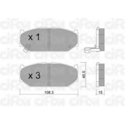 CIFAM                                822-897-0, Nenurodytas gamintojas, 822-897-0, auto detalė