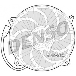 ventiliatorius, radiatoriaus
                                DENSO                                DER07007, DENSO, DER07007, 