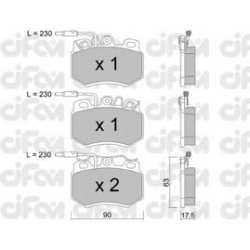 CIFAM                                                822-049-0, Nenurodytas gamintojas, 822-049-0, auto detalė
