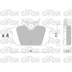 CIFAM                                822-064-0, Nenurodytas gamintojas, 822-064-0, auto detalė