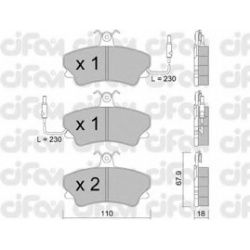 CIFAM                                                822-069-0, Nenurodytas gamintojas, 822-069-0, auto detalė