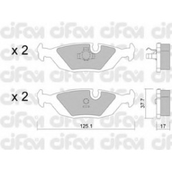 CIFAM                                                822-070-1, Nenurodytas gamintojas, 822-070-1, auto detalė