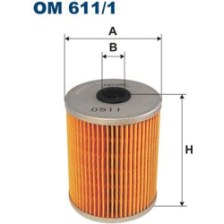 filtras, hidraulinė sistema
                                FILTRON                                                OM611/1, 