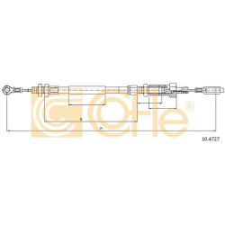 trosas, stovėjimo stabdys
                                COFLE                                                10.4727, Nenu