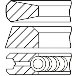stūmoklio žiedų komplektas
                                GOETZE ENGINE                                                08