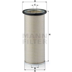 antrinis oro filtras
                                MANN-FILTER                                                CF2000/1, MAN