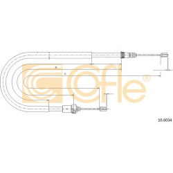 trosas, stovėjimo stabdys
                                COFLE                                                10.6034, Nenu