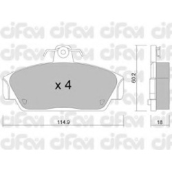 CIFAM                                                822-121-0, Nenurodytas gamintojas, 822-121-0, auto detalė