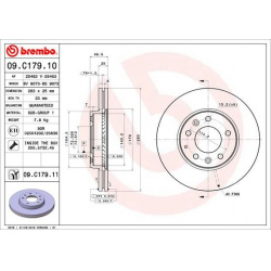 stabdžių diskas (1vnt) PRIME LINE - UV Coated
                                BREMBO                                       
