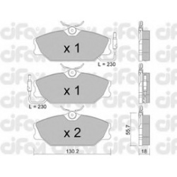 CIFAM                                                822-142-1, Nenurodytas gamintojas, 822-142-1, auto detalė