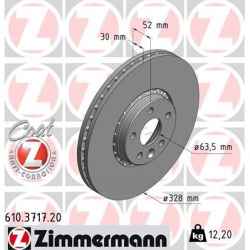 stabdžių diskas (1vnt) COAT Z
                                ZIMMERMANN                                                610