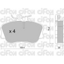 CIFAM                                                822-158-0, Nenurodytas gamintojas, 822-158-0, auto detalė