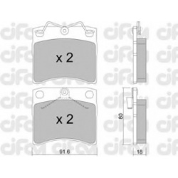 CIFAM                                                822-163-1, Nenurodytas gamintojas, 822-163-1, auto detalė