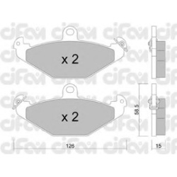 CIFAM                                                822-165-0, Nenurodytas gamintojas, 822-165-0, auto detalė