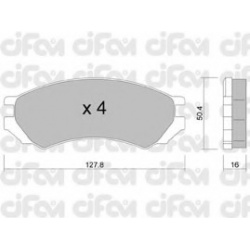 CIFAM                                                822-179-0, Nenurodytas gamintojas, 822-179-0, auto detalė
