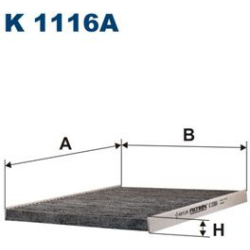 filtras, salono oras
                                FILTRON                                                K1116A, Nenurodyt
