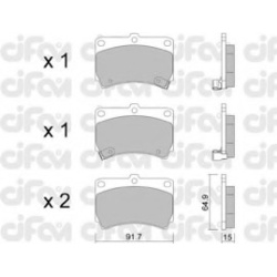 CIFAM                                                822-196-0, Nenurodytas gamintojas, 822-196-0, auto detalė