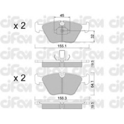 CIFAM                                                822-207-3, Nenurodytas gamintojas, 822-207-3, auto detalė