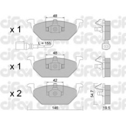 CIFAM                                                822-211-2, Nenurodytas gamintojas, 822-211-2, auto detalė