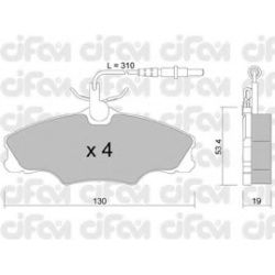 CIFAM                                                822-213-0, Nenurodytas gamintojas, 822-213-0, auto detalė