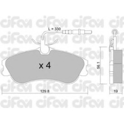 CIFAM                                822-217-0, Nenurodytas gamintojas, 822-217-0, auto detalė