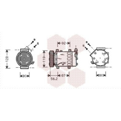VAN WEZEL                                                0900K032, VAN WEZEL, 0900K032, auto detalė