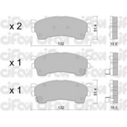 CIFAM                                                822-223-1, Nenurodytas gamintojas, 822-223-1, auto detalė