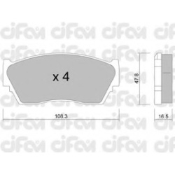 CIFAM                                                822-246-0, Nenurodytas gamintojas, 822-246-0, auto detalė