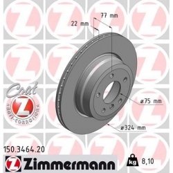 stabdžių diskas (1vnt) COAT Z
                                ZIMMERMANN                                                150