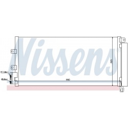 kondensatorius, oro kondicionierius ** FIRST FIT **
                                NISSENS                                  