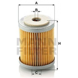 kuro filtras
                                MANN-FILTER                                                P609, MANN-FILTER, P6