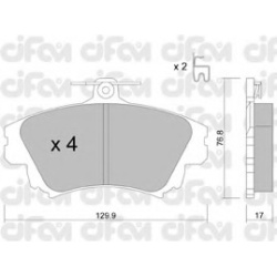 CIFAM                                                822-286-0, Nenurodytas gamintojas, 822-286-0, auto detalė