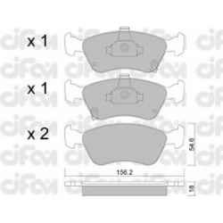 CIFAM                                                822-287-0, Nenurodytas gamintojas, 822-287-0, auto detalė