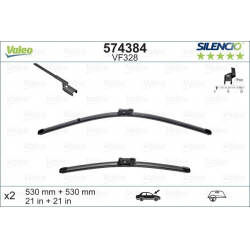 valytuvai SILENCIO FLAT BLADE SET
                                VALEO                                                574384